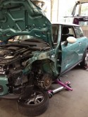2012 Mini Cooper wrecked