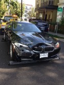 BMW 528i wrecked