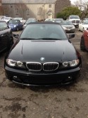 BMW Convertible after repairs