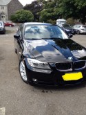 repaired front end damage on BMW 3 series