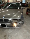 BMW 530i before repairs
