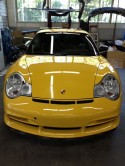 after small repair to Porsche GT